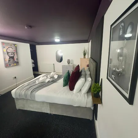 Spacious Duplex City Apartment With King Sized Bed, Free Onsite Parking, Near Utilita Areana & Icc Birmingham Exterior foto